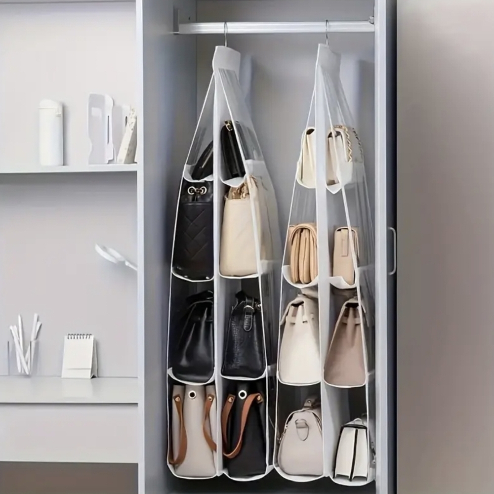 2PC SET- Bag Organizer 8 Grids /Each - Picture 2 of 5